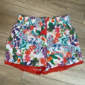 Girls flower shorts